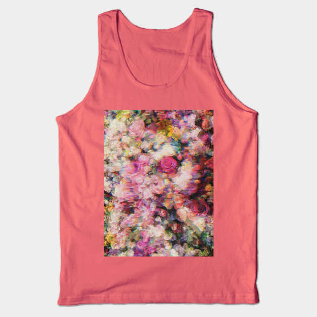 Rosewall Glitch Tank Top by Ceejay221